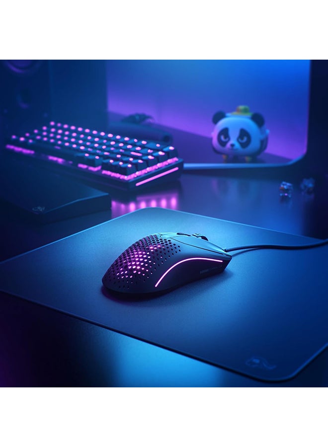 Glorious Model O 2 RGB Gaming Mouse - 59g Ultralightweight Wired Gaming Mouse - 26,000 DPI, BAMF 2.0 Optical Sensor, 6 Programmable Buttons, Backlit Ergonomic Mouse for PC & Laptop - Black