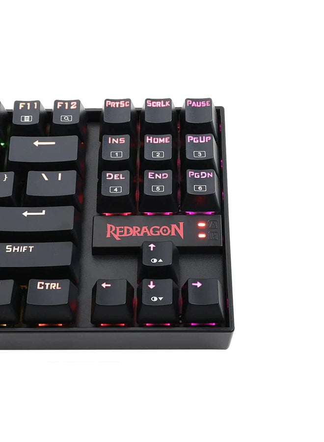 Redragon K552-RGB Kumara RGB LED Backlit Mechanical Gaming Keyboard (Black)