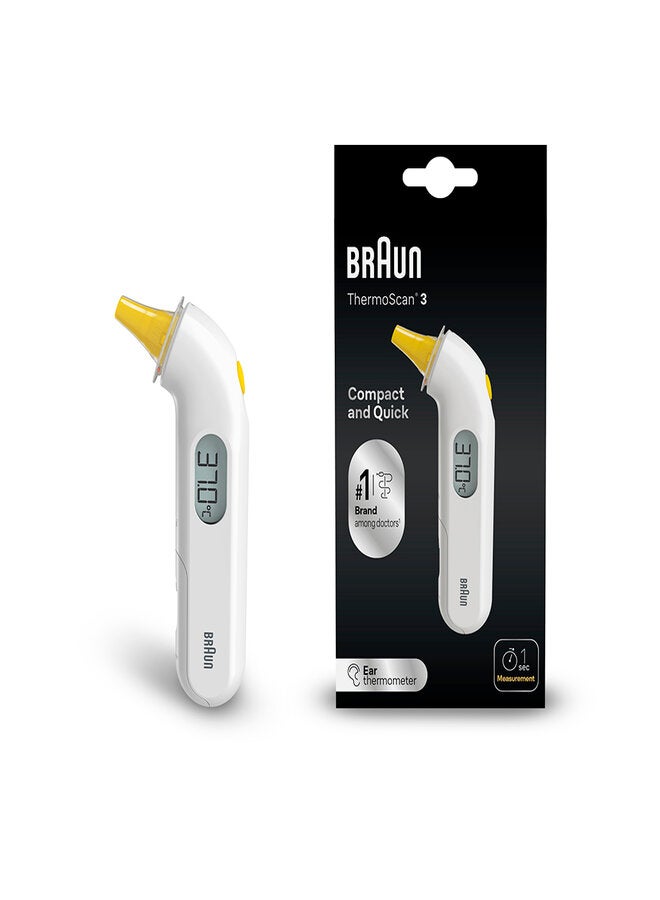 Thermoscan 3 Digital Thermometer With Ultra Sensitive Sensor, IRT3030EE
