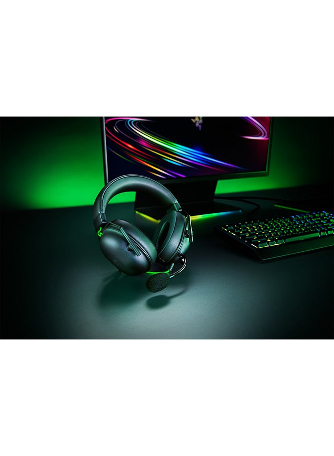 BlackShark V2 X USB Wired Esports Gaming Headset: 7.1 Surround Sound, 50mm Drivers, 240g Lightweight Build, Noise Cancelling Mic, for PC, PS4, PS5, Xbox Series - Black