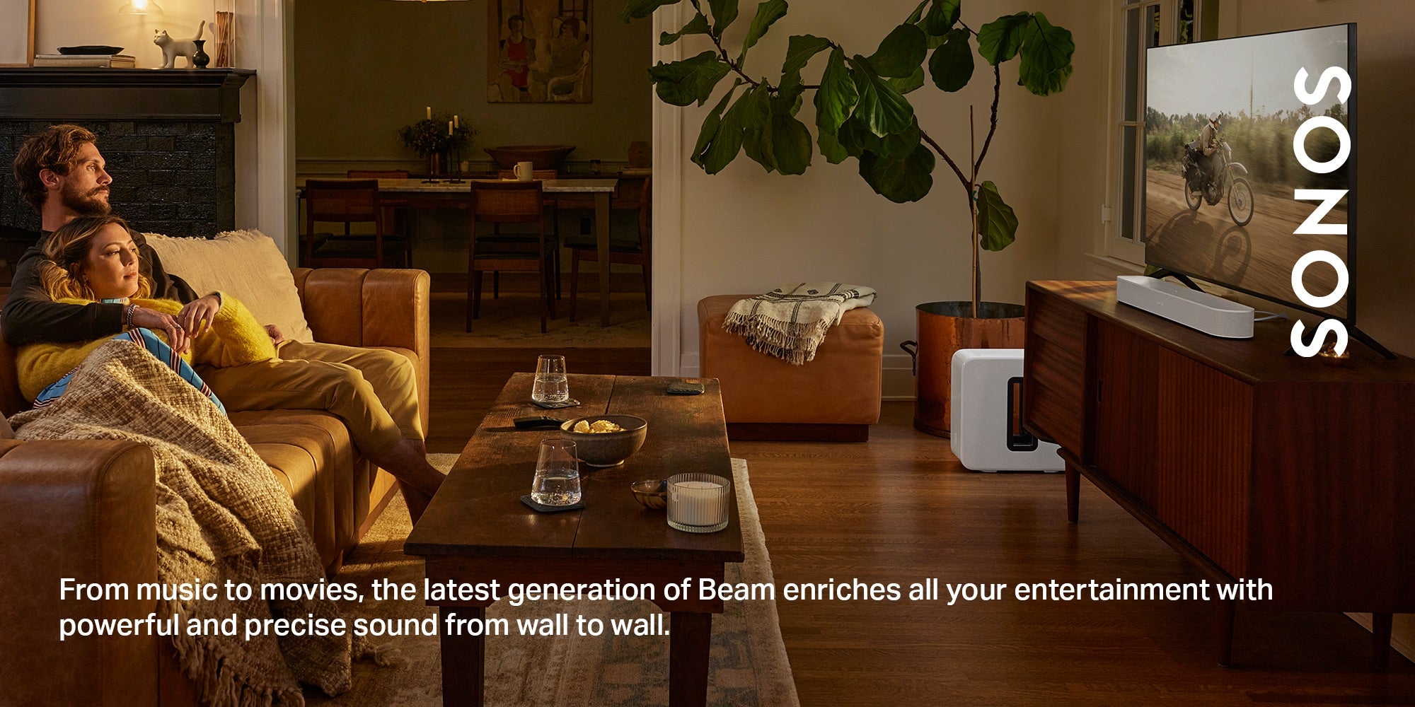 Beam (Gen 2) Smart Soundbar BEAM2AU1 / BEAM2UK1 White