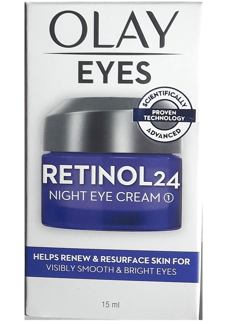 Night Eye Cream Regenerist Retinol 24 Eye Cream 15G