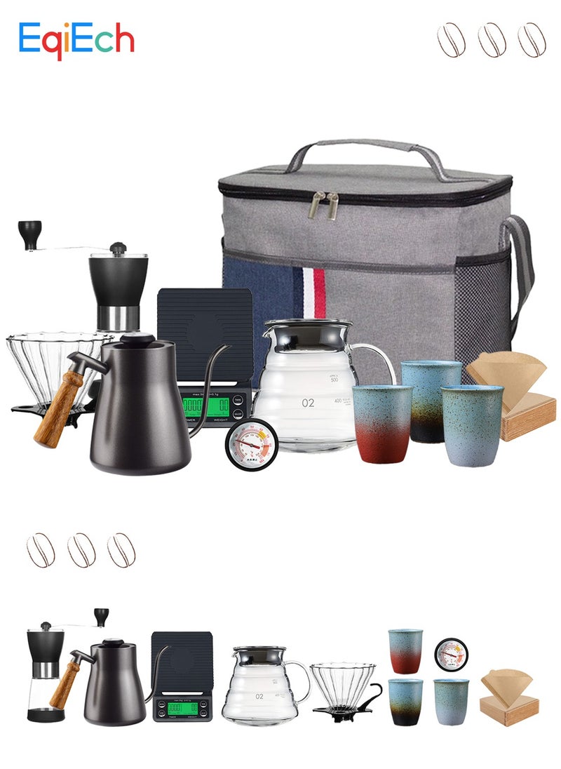 10-Piece Drip Coffee Maker Set V60 Size 02