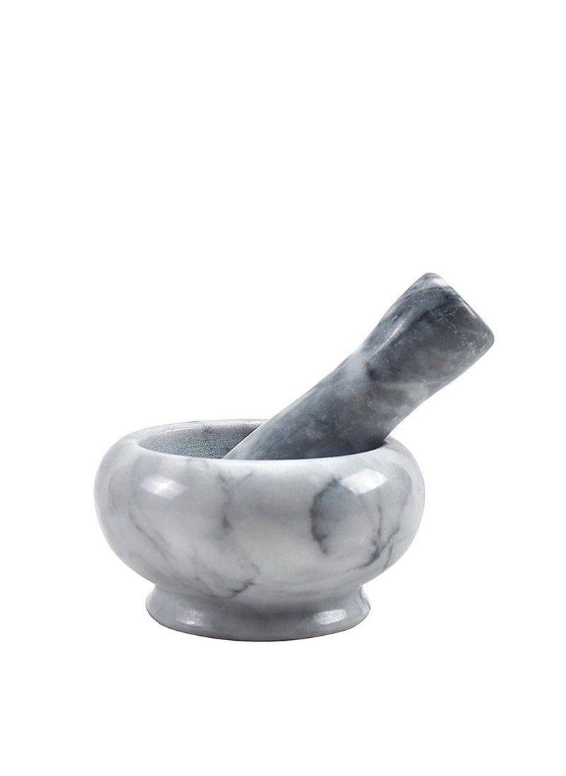 Marble Granite Mortar And Pestle White 9cm