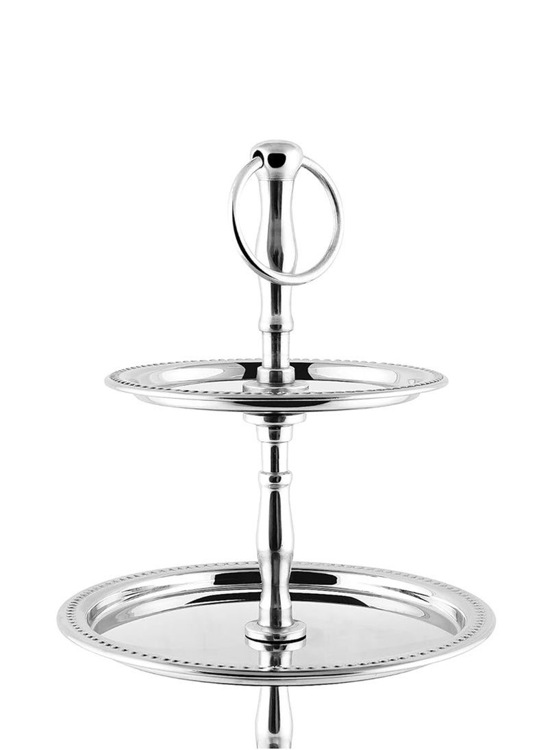 Stainless Steel Tray Dessert Stand Pastry Stand Cake Stand Serving Platter Serving Plate Tray 3 TIER