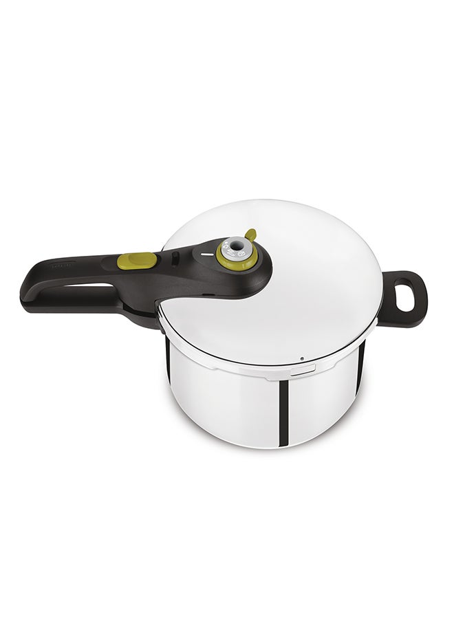 TEFAL Pressure Cooker | Secure 5 Neo 6 L Presure Cooker | 5-security systems | 2 cooking levels | Stainless Steel | 2 Years Warranty | P2530752 6Liters