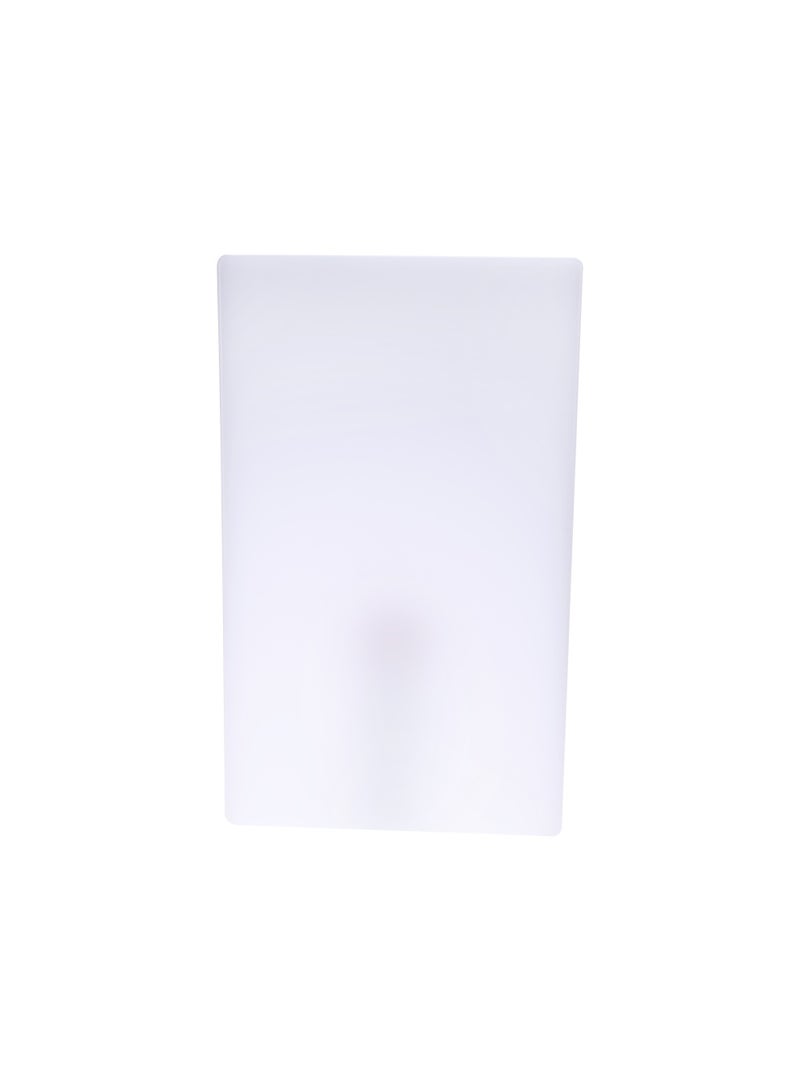 Plastic Cutting Board White 50x30x2cm