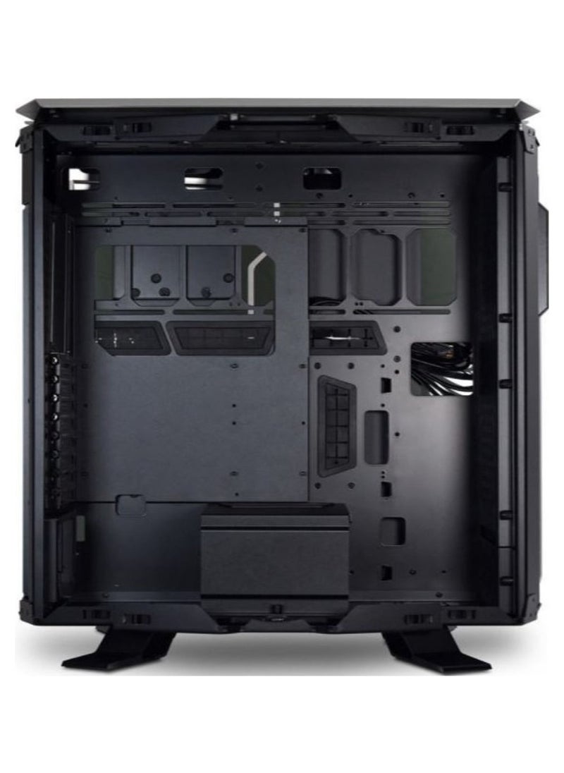 Odyssey X TR-01X Full Tower PC Case – Black Aluminum, EEB/E-ATX/ATX/Micro-ATX/Mini-ITX Support, Dual-Side 4mm Tempered Glass, Modular Design, 480mm Radiator Compatibility, Up to 6x 140mm Fans, USB 3.1 Type-C, Water Cooling Ready, Max GPU Clearance 423mm, Max PSU Length 280mm, Max CPU Cooler Height 167mm | G99.TR01X.00