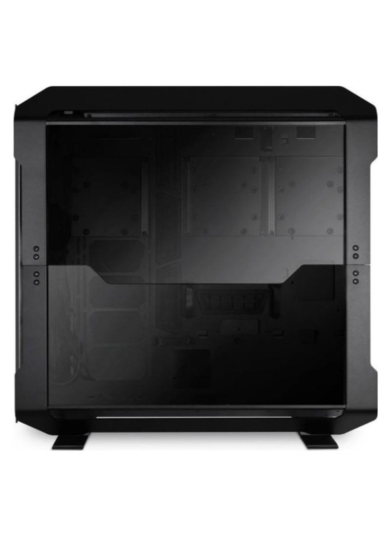 Odyssey X TR-01X Full Tower PC Case – Black Aluminum, EEB/E-ATX/ATX/Micro-ATX/Mini-ITX Support, Dual-Side 4mm Tempered Glass, Modular Design, 480mm Radiator Compatibility, Up to 6x 140mm Fans, USB 3.1 Type-C, Water Cooling Ready, Max GPU Clearance 423mm, Max PSU Length 280mm, Max CPU Cooler Height 167mm | G99.TR01X.00