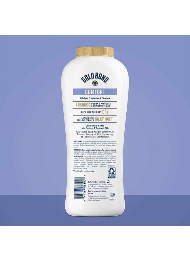 Comfort Body Powder, Fresh Clean Scent 10 oz
