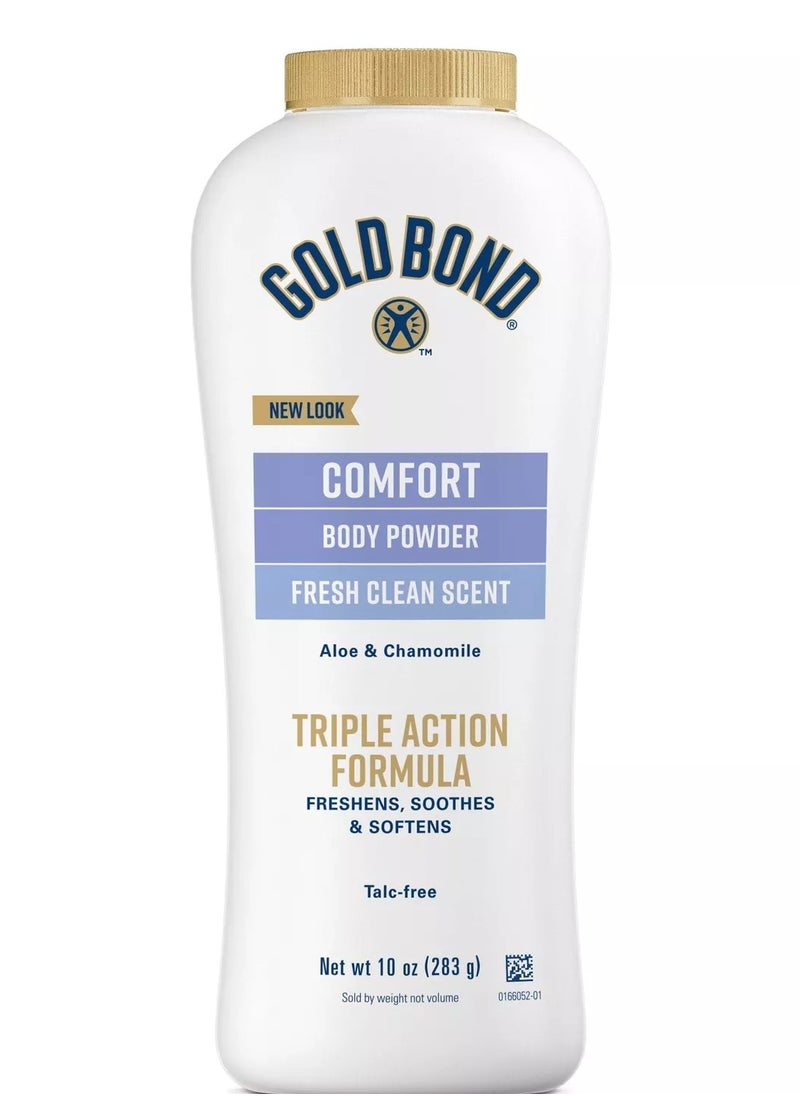 Comfort Body Powder, Fresh Clean Scent 10 oz