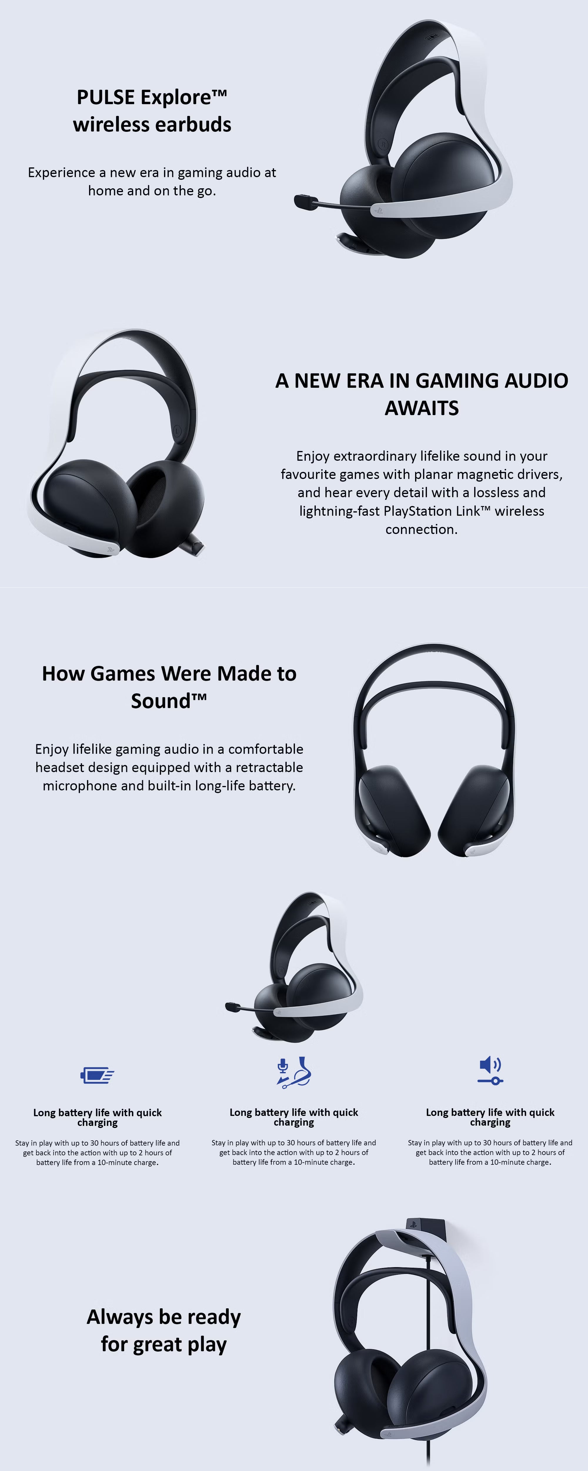 PlayStation Pulse Elite Wireless Headset (International Version)