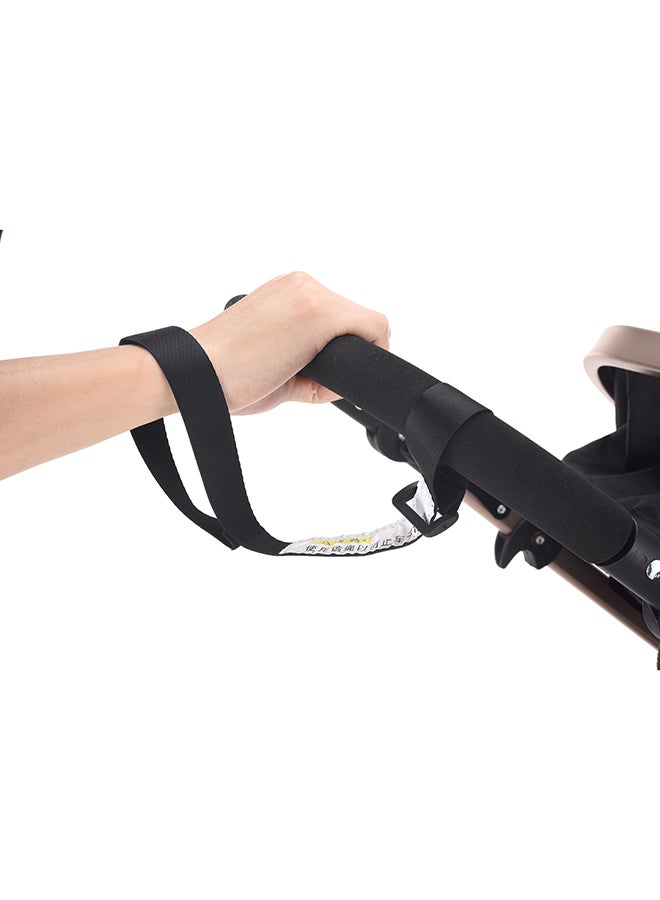 3 In 1 Pram Stroller And Diaper Bag Bundle - Black