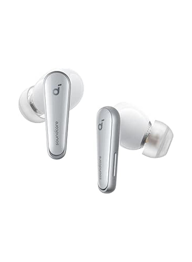 Liberty 4 NC Earbuds, 98.5 Percent Noise Reduction, Adaptive Cancelling To Ears And Environment, Hi-Res Sound, 50H Battery, Wireless Charging, Bluetooth 5.3 White