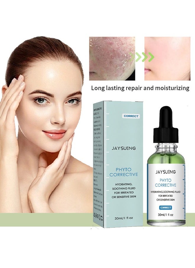 Hydratig Soothing Fluid- Natural  Cucumber Serums Face Moisturizer For Irritated Or Sensitive Skin 30ml