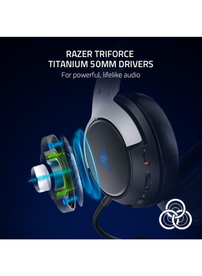 Kaira Pro HyperSpeed - PlayStation Licensed Wireless Multi-Platform Gaming Headset with Haptics
