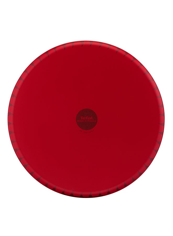 TEFAL Baking Pan | Les Spécialistes Kebbe 30 cm | Non-Stick Coating | Aluminum | Heat Diffusion | Easy Cleaning | Red | Made in France | 2 Years Warranty | J5719383 Red 30cm