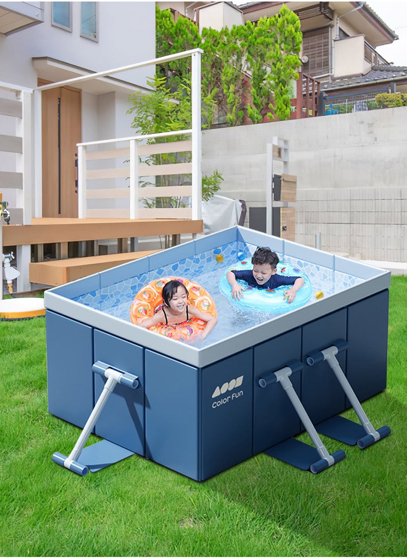 New Outdoor Non-inflatable Swimming Pool Folding Swimming Pool Patio Children's Playground Pool Ball Pool Free Installation Swimming Pools