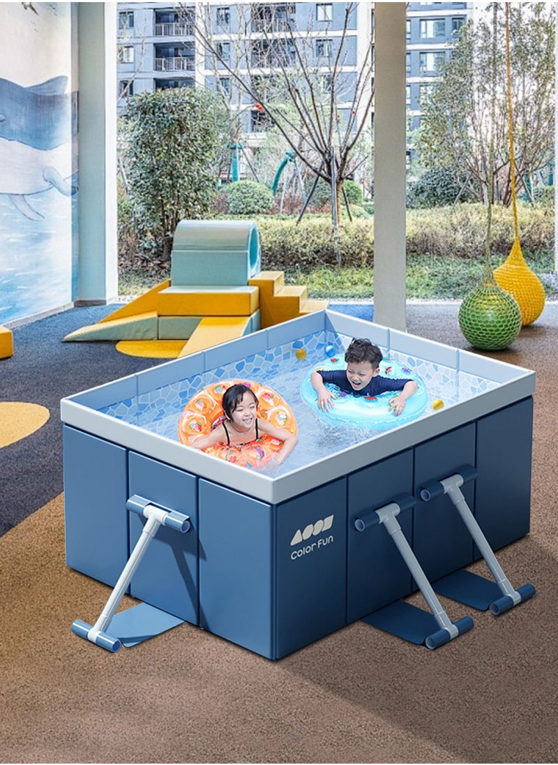 New Outdoor Non-inflatable Swimming Pool Folding Swimming Pool Patio Children's Playground Pool Ball Pool Free Installation Swimming Pools