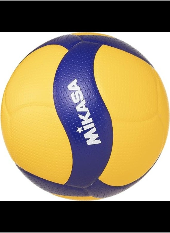 V300W-V Fiva Official Volleyball Competition Ball Size 5 Yellow/Blue