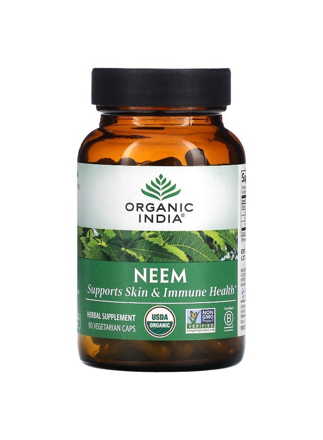 Neem, Skin & Immune Health* 90 Vegetarian Caps