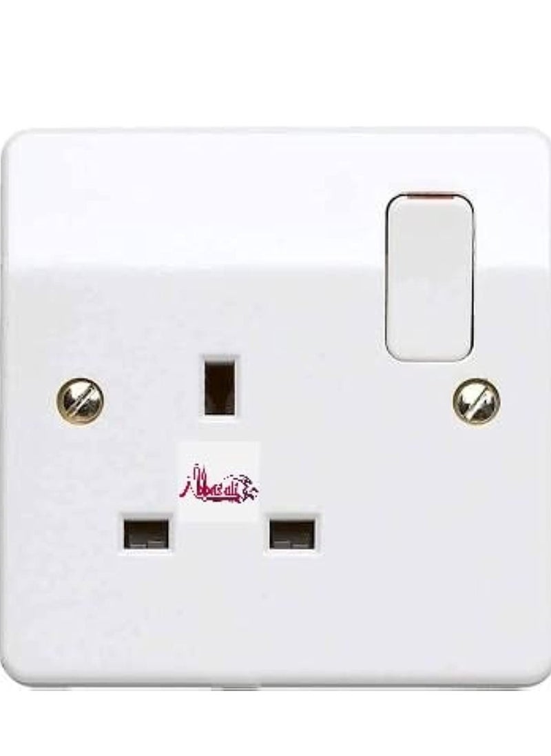 Switch Socket With PVC Box - 13Amp