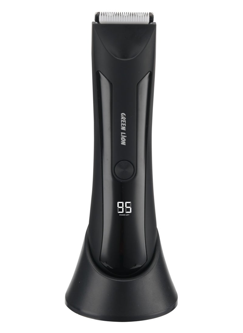 Sensitive Area Trimmer with 90 Min Runtime with 2 Hours Charging, 650mAh Battery, Type C Charging Port, IPX5 Waterproof, LED Display & Torch - Black