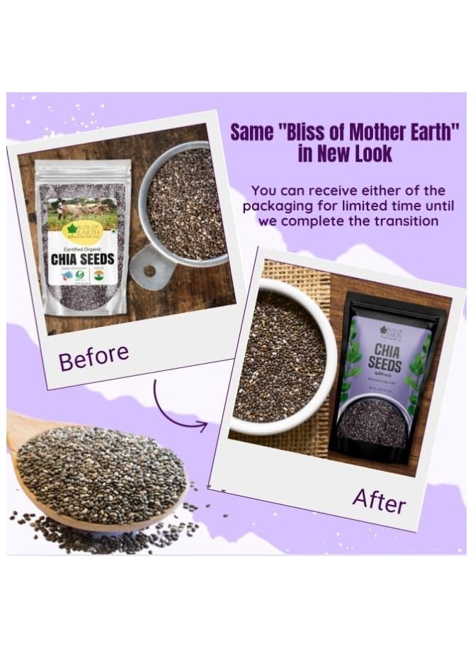 Chia seeds Raw Good for health weight loss daily diet super food 200gm Pack of 3