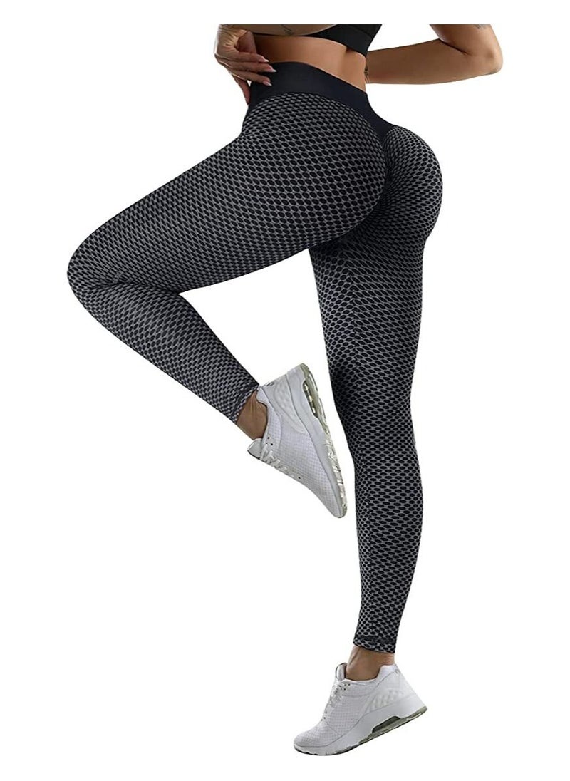 High-Waist Fitness Leggings | Black Activewear for Yoga, Gym, Exercise, and Running | Comfortable & Durable Women's Workout Pants