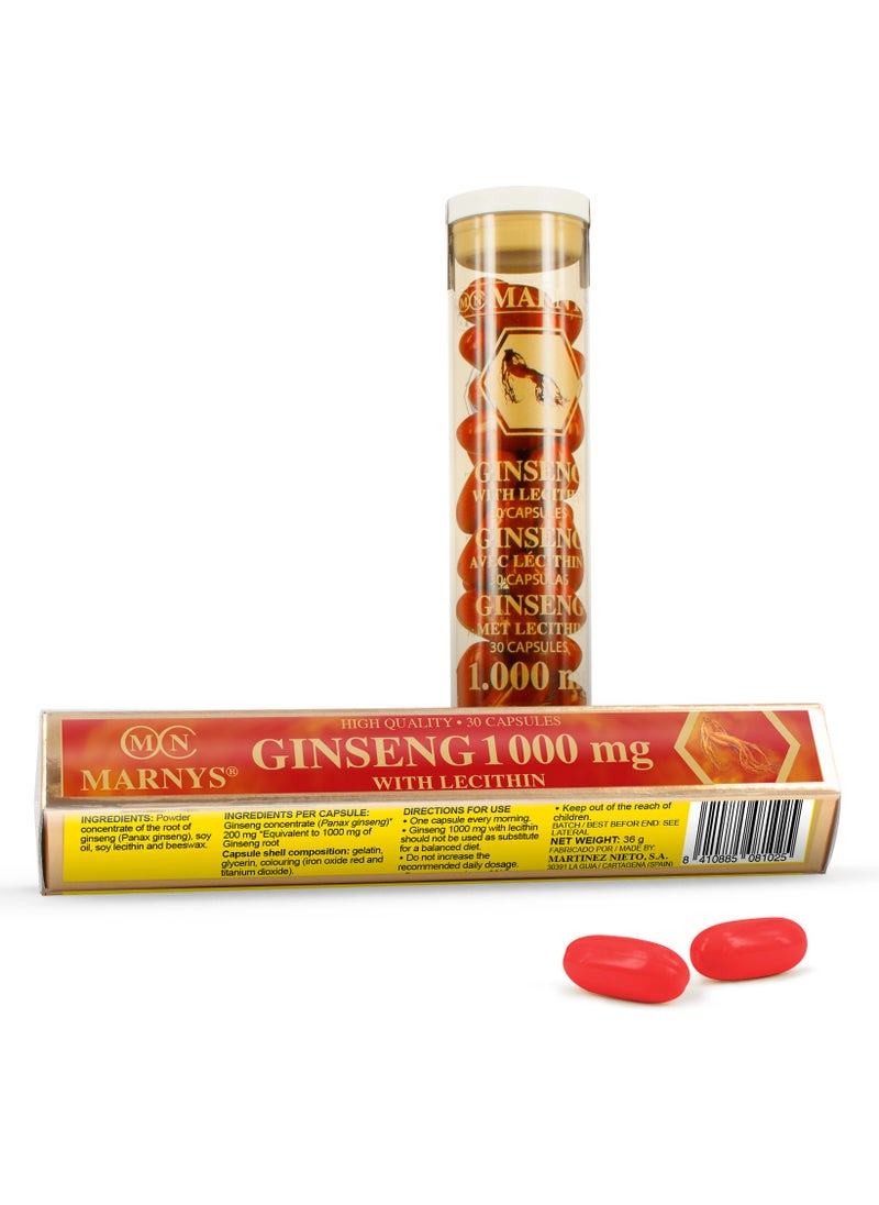 Marnys Ginseng with Lecithin 1000 mg