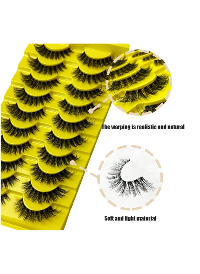 300PCS Curly Fluffy Individual Eyelashes，Soft Curly False Lashes， Natural Looking DIY Eyelash Extensions Fluffy False Eyelash Individual Eyelash Clusters Reusable Eyelash Extensions 8- 16mm, 3 Curls D60 D80 D100  for Make up