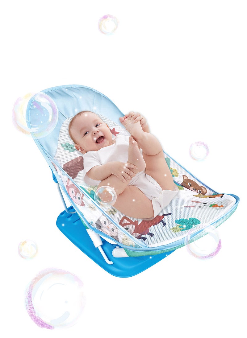 Baby Portable And Foldable Bath Chair, Breathable Shower Chair, Baby Bath Seat AntI Slip