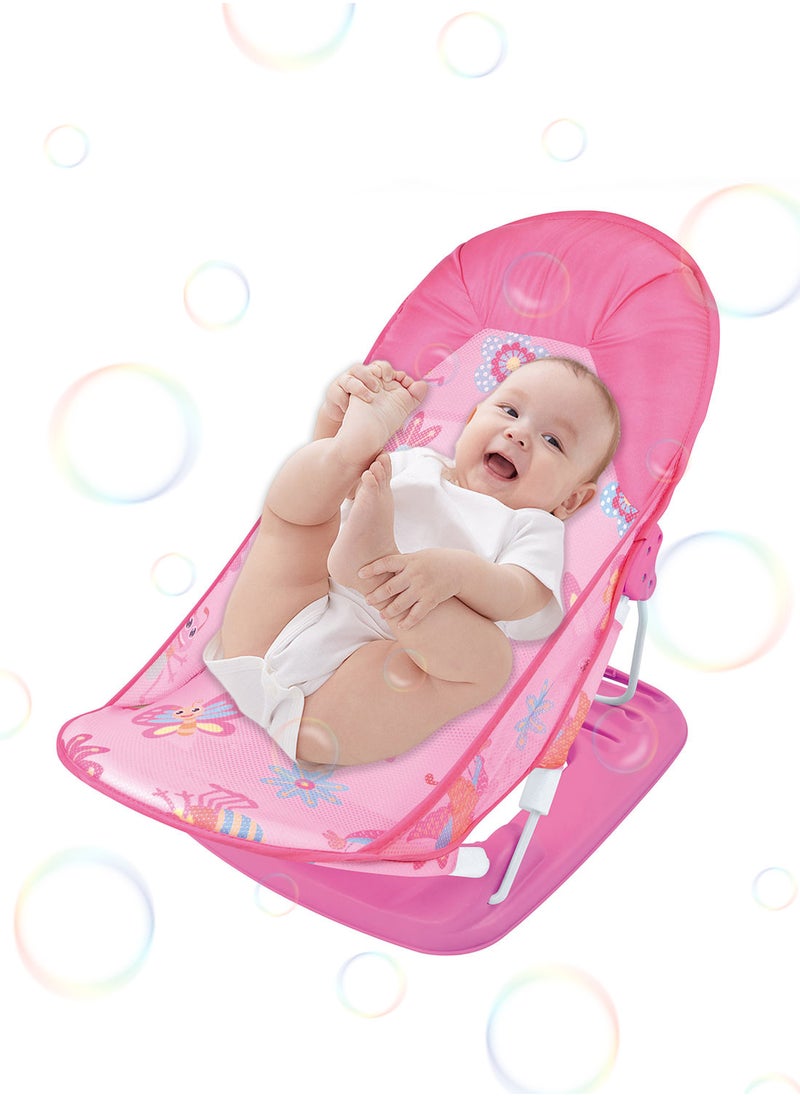 Portable Foldable Baby Bath Chair Breathable Shower Baby Bath Non-Slip Seat 60*33*35cm