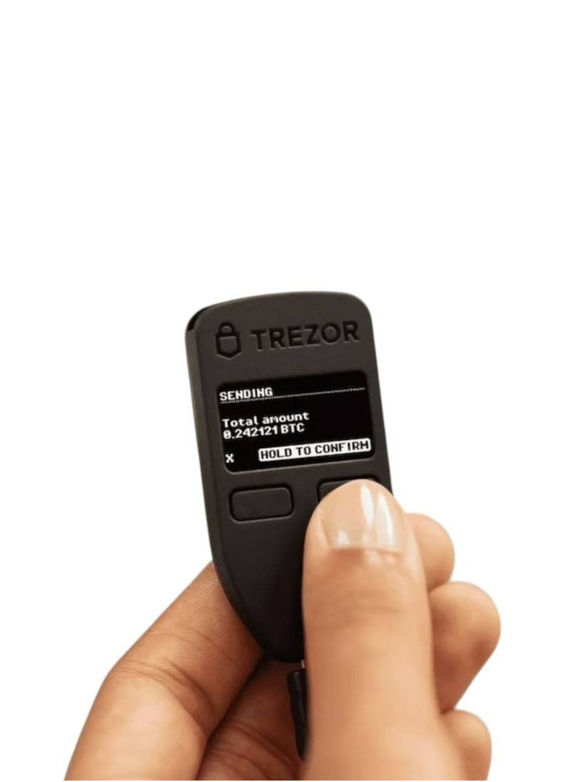 Crypto Hardware Wallet Trezor Model One Black