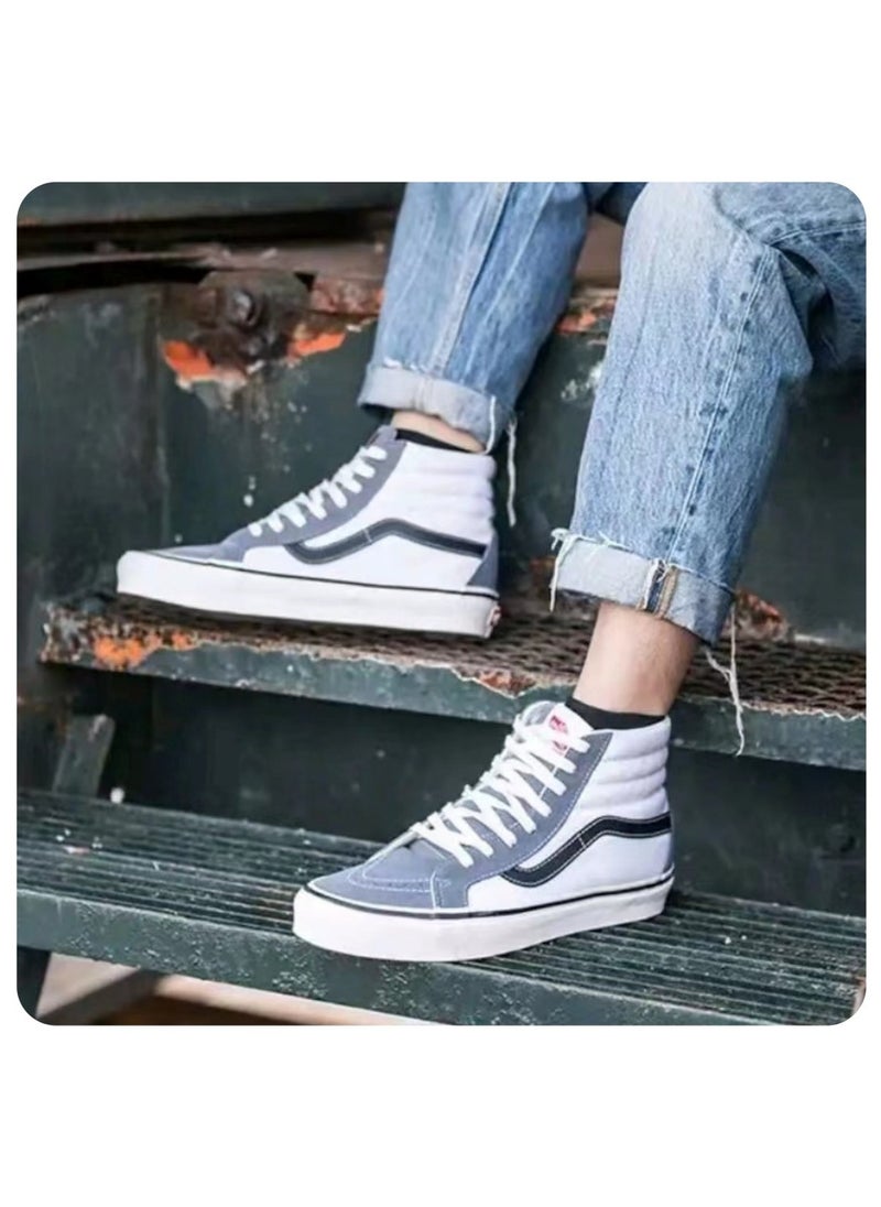 New Big Eyes High Top Canvas Shoes Love Casual Board Shoes