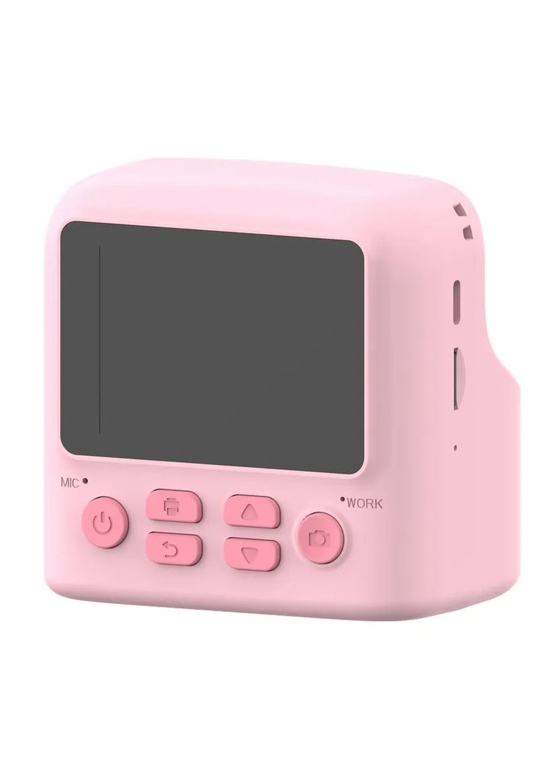Kids Thermal Printing Instant Camera with Selfie Mirror and 320 x 240 Screen Resolution / Type-C Charging Port & 2.4