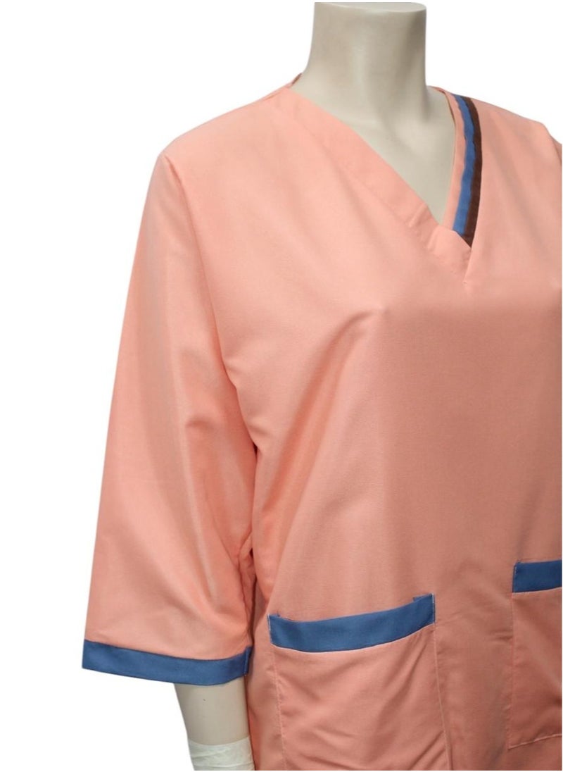 Housemaid Uniform Maid Nanny Scrub Suit 2 piece set