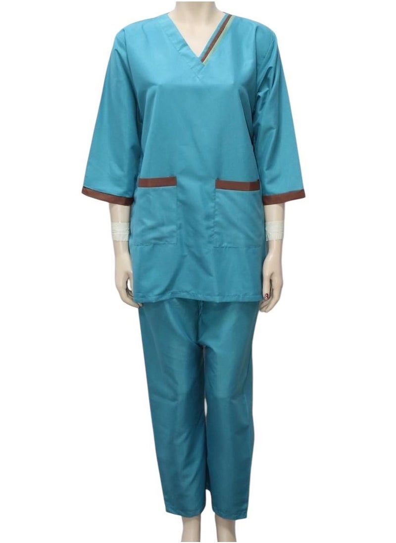 Housemaid Uniform Maid Nanny Scrub Suit