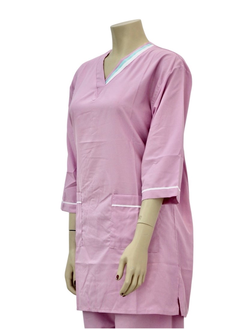 Housemaid Uniform Maid Nanny Scrub Suit 3 piece set