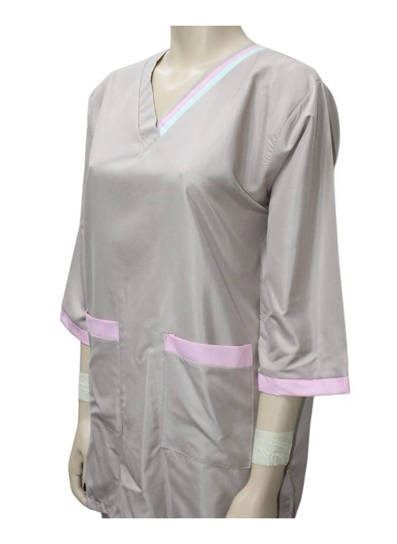 Housemaid Uniform Maid Nanny Scrub Suit 4 piece set