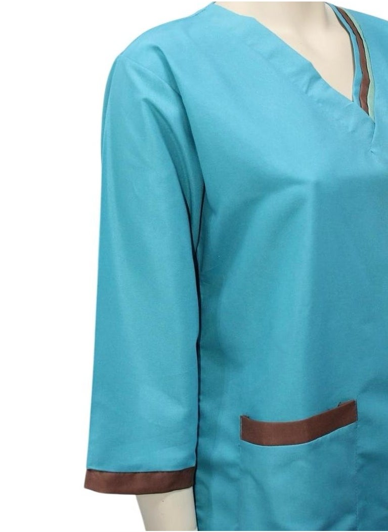 Housemaid Uniform Maid Nanny Scrub Suit 4 piece set