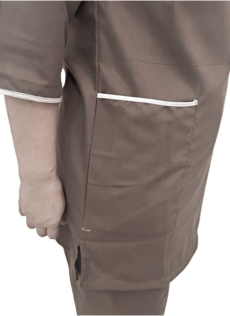 3 Pieces Uniform Cleaning Suit for Domestic Workers