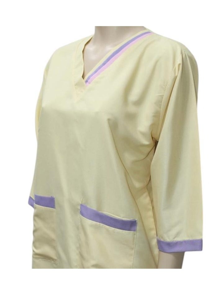 Housemaid Uniform Maid Nanny Scrub Suit 4 piece set