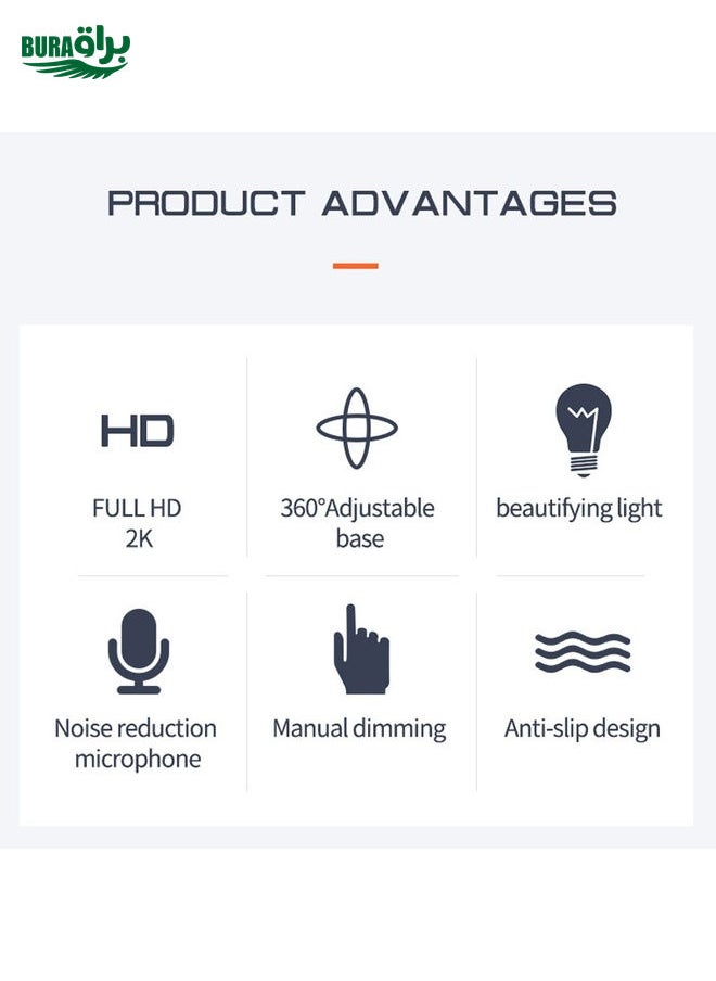 A9mini USB Drive-Free HD Fill Light Camera with Microphone, Pixel:1.0 Million Pixels 720P