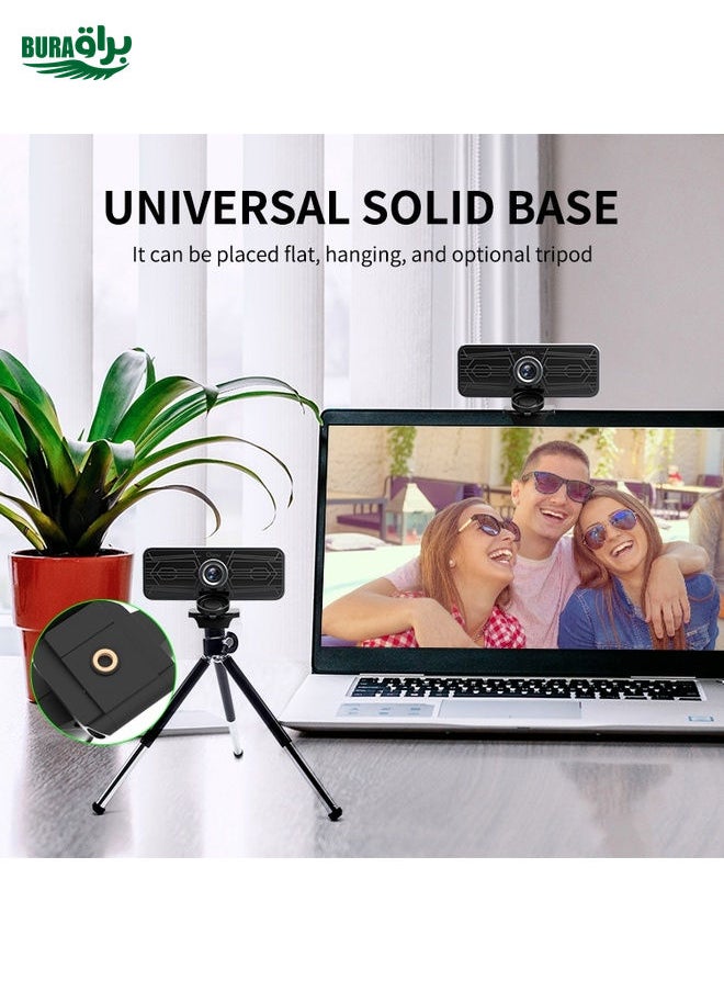 Gsou T16s 1080P HD Webcam with Cover Built-in Microphone for Online Classes Broadcast Conference Video