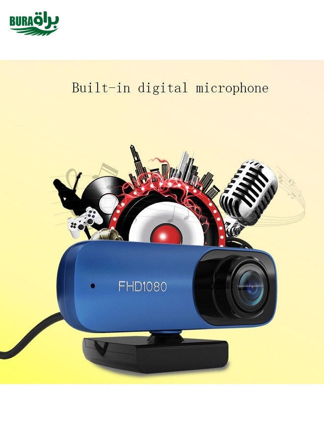 C80-30FPS Autofocus 8 Million Pixel FHD 1080P USB Interface Network HD Live Computer Camera