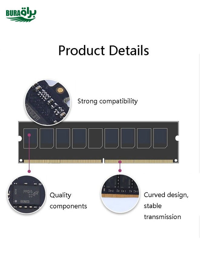 JingHai DDR4 4G Low Pressure Version 1.2V Desktop RAM(2666MHz)