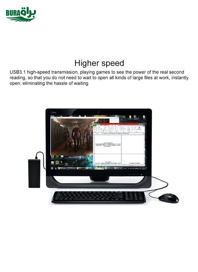 USB3.0 Type-C / USB-C Front Riser Card Dual Core Desktop Computer Motherboard (White)