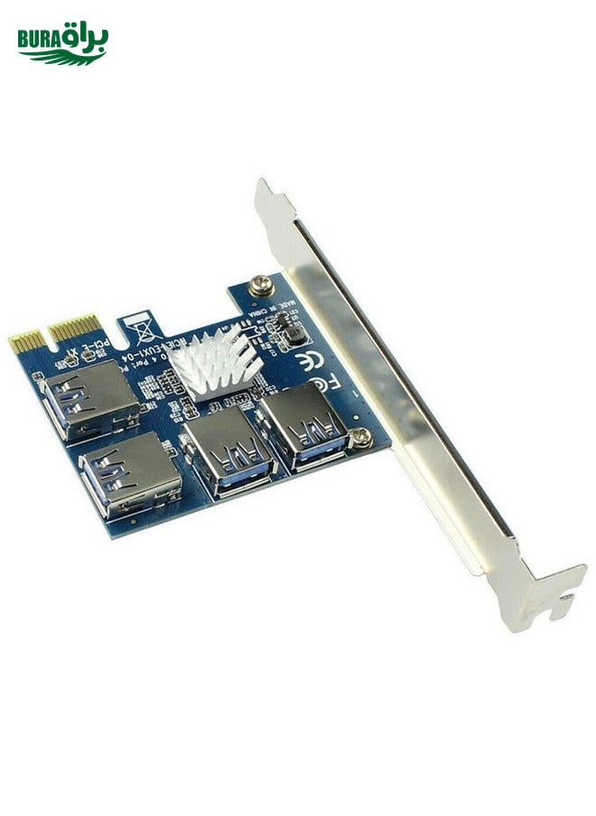 PCI-e 4 Ports USB 3.0 Expansion Card