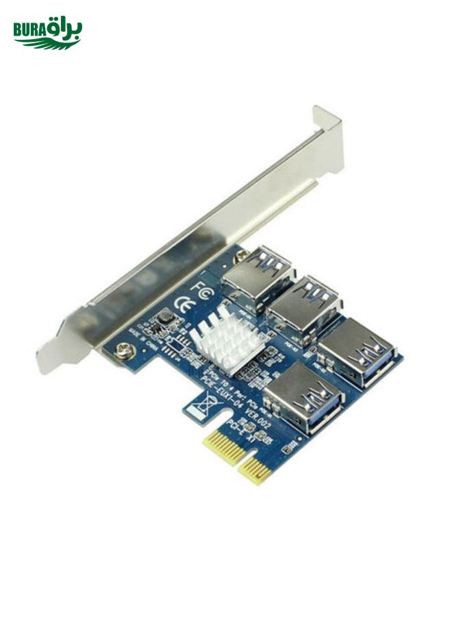 PCI-e 4 Ports USB 3.0 Expansion Card